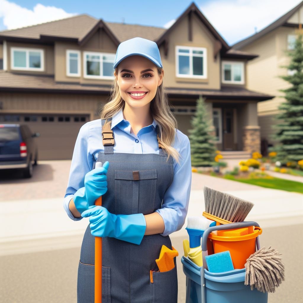 move-in and move-out cleaning service in Calgary by Maid Blast