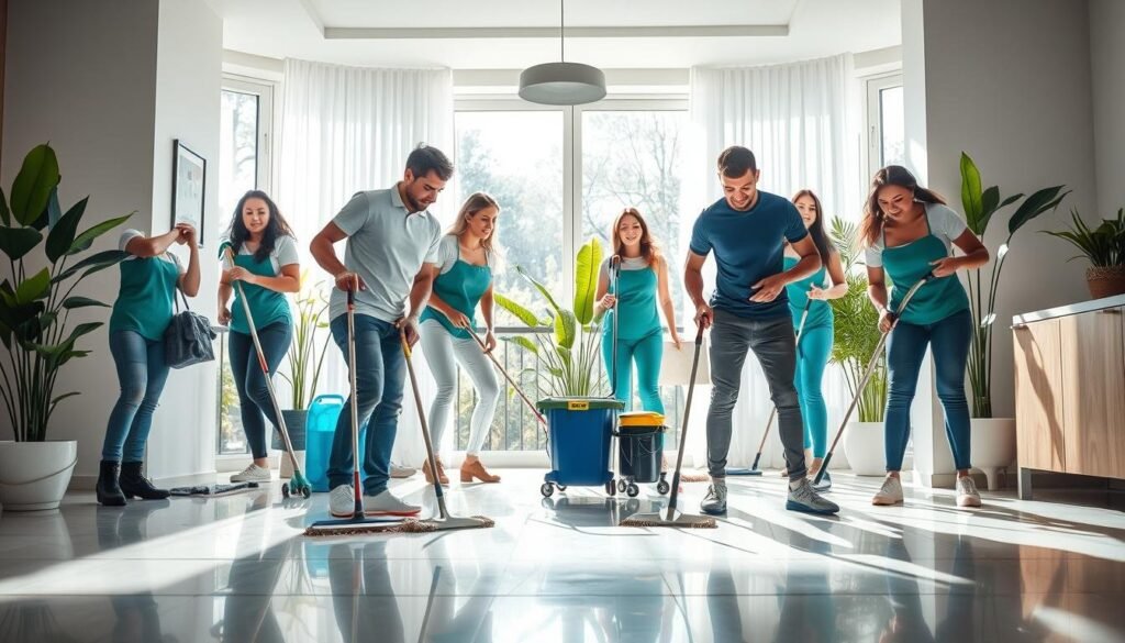 experienced cleaning team ajax